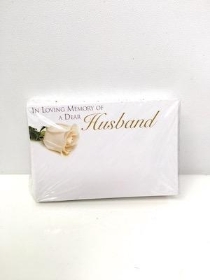 Husband Small Florist Cards