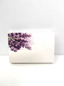 Small Florist Cards Purple Lavender