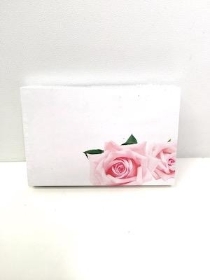 Small Florist Cards Pink Roses