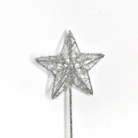 Silver Star Wand 36cm