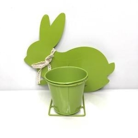 Green Bunny Planter 23cm
