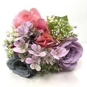 Lilac Mix Rose Bundle 26cm