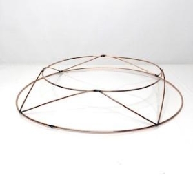 10 Inch Raised Wire Wreath Ring x 20