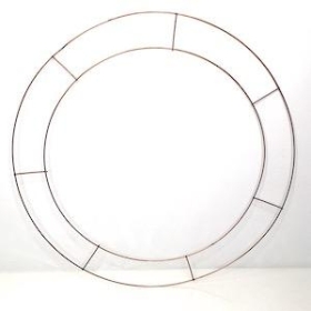 20 Inch Wire Wreath Ring x 20
