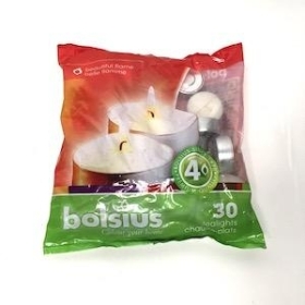 Ivory Tea Light Candles x 30