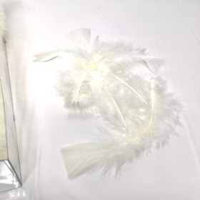 Cream Turkey Feathers 45g