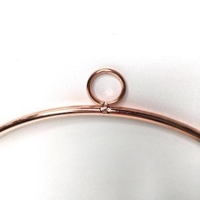 Rose Gold Wedding Hoop 25cm