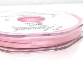 Light Pink Satin Ribbon 3mm 