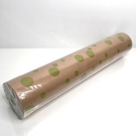 Kraft Paper Green Dot 125m