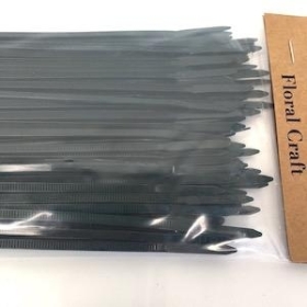 Green Cable Ties x 100