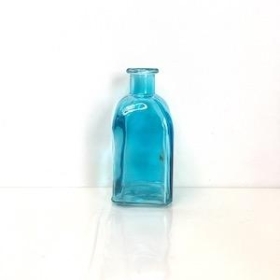 Blue Bottle Vase 14cm