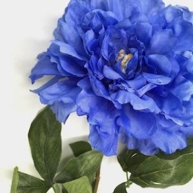 Baby Blue Peony 71cm