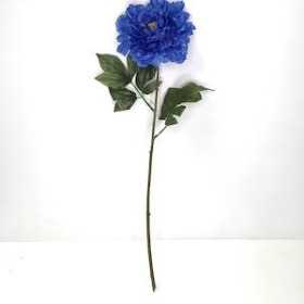 Blue Peony 71cm