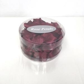 Burgundy Rose Petals x 150