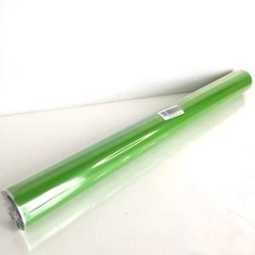 Lime Green Hessian Cellophane 100m