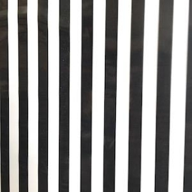 Black Stripe Cellophane 100m