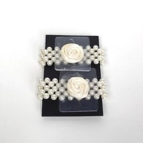 Ivory Small Pearl Bracelet x 2