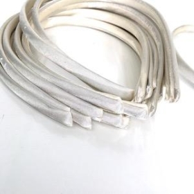 Ivory Fabric Headband x 12