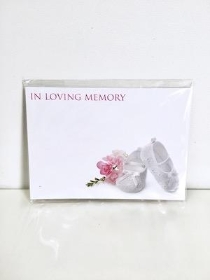 In Loving Memory Florist Cards x 6