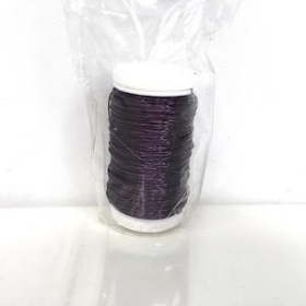 Purple Metallic Reel Wire 100g