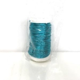 Turquoise Metallic Reel Wire 100g