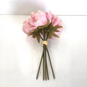 Vintage Pink Peony Bundle 25cm