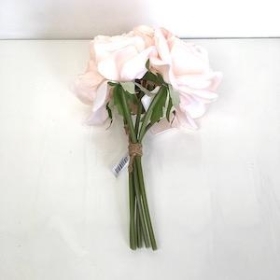 Light Coral Rose Bundle 25cm