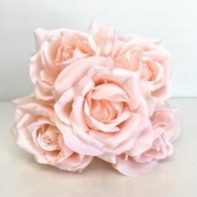 Light Coral Rose Bundle 25cm