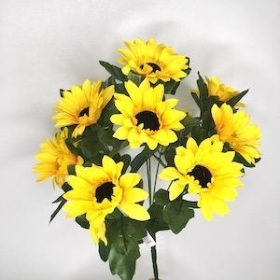 Yellow Sunflower Bush 37cm
