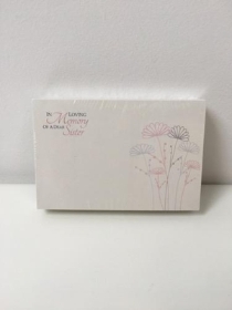 Small Florist Cards Sister