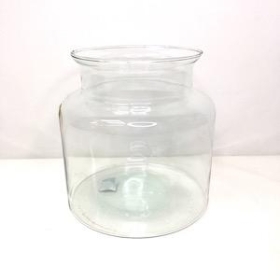 Glass Bottle Vase 19cm