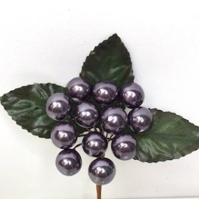 Grey Berry Cluster 11cm