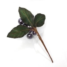 Grey Berry Cluster 11cm