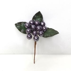 Grey Berry Cluster 11cm