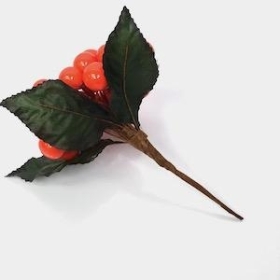 Orange Berry Cluster 12cm