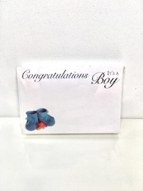 Baby Boy Small Florist Cards