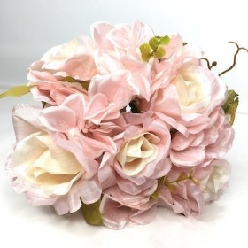 24 x Antique Pink Rose Bundle 28cm