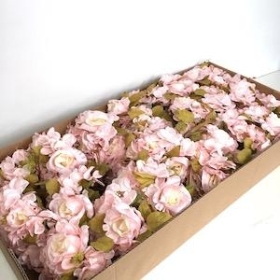 24 x Antique Pink Rose Bundle 28cm