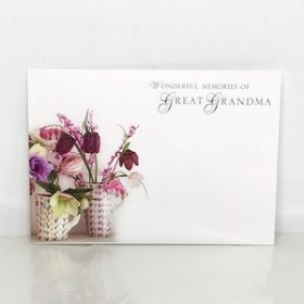 Florist Cards Great Grandma x 6