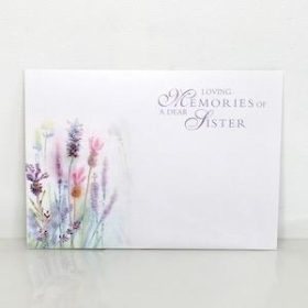 Florist Cards Sister Lavender x 6