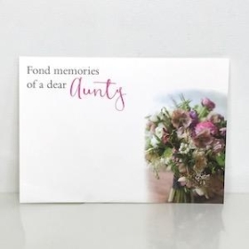Florist Cards Aunty x 6 