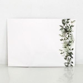 Florist Cards Plain Foliage x 6