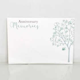 Florist Cards Anniversary Memories x 6