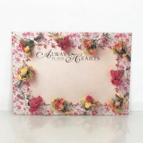 Always In Our Hearts Florist Cards x 6