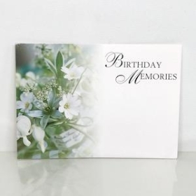 Florist Cards Birthday Memories x 6