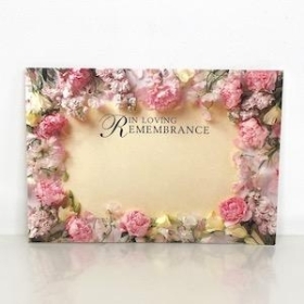 Florist Cards Loving Remembrance x 6