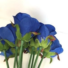 Royal Blue Rose Bundle 41cm