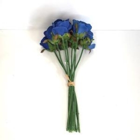 Royal Blue Rose Bundle 41cm