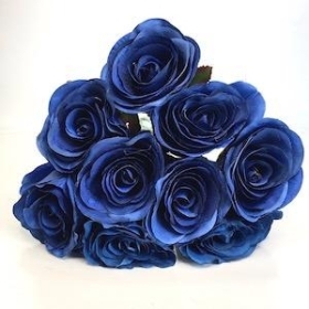Royal Blue Rose Bundle 41cm