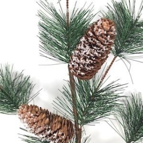 Spruce And Pinecone Spray 62cm